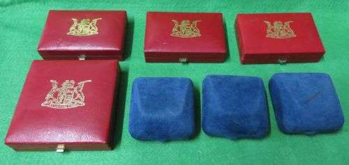 **SA MINT**EMPTY COIN BOXES**