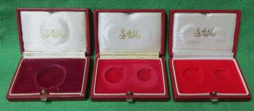 **SA MINT**EMPTY COIN BOXES**