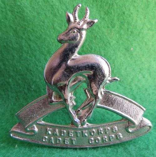 **SADF**CADET CORPS**CAP BADGE**