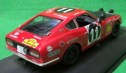 **DATSUN 240Z**SAFARI RALLY 1971**IXO**SCALE 1/43**IN CASING**