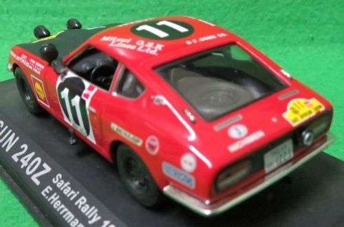 **DATSUN 240Z**SAFARI RALLY 1971**IXO**SCALE 1/43**IN CASING**