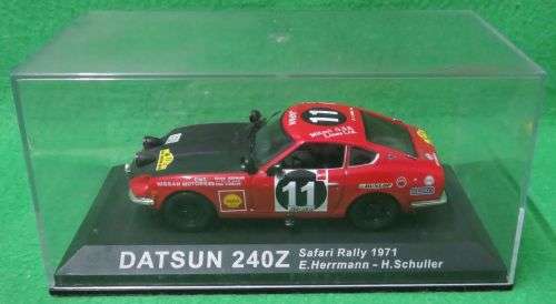 **DATSUN 240Z**SAFARI RALLY 1971**IXO**SCALE 1/43**IN CASING**