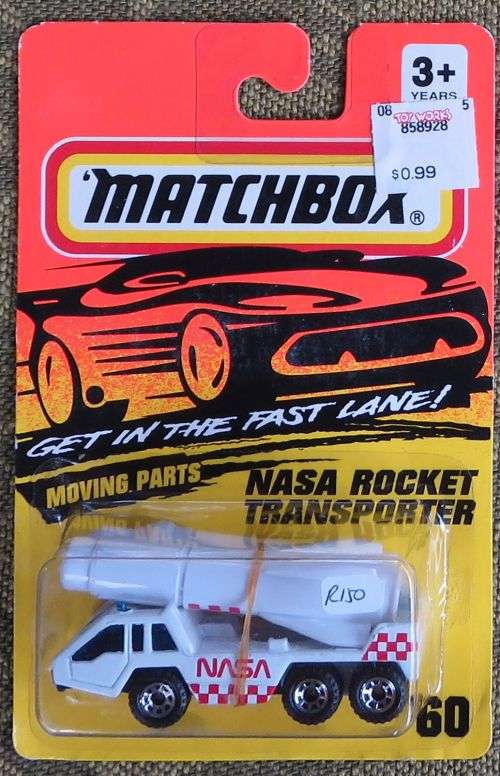 **MATCHBOX**NASA ROCKET TRANSPORTER**CARDED 1994**NEW IN PACK**