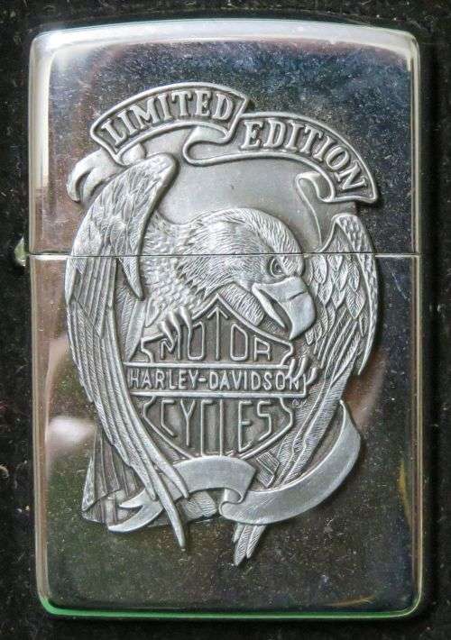 **ZIPPO LIGHTER**HARLEY DAVIDSON LIMITED EDITION**ORIGINAL**BRAND NEW CONDITION**HIGHLY COLLECTABLE