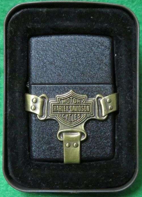 **ZIPPO LIGHTER**HARLEY-DAVIDSON**ORIGINAL**BRAND NEW CONDITION**HIGHLY COLLECTABLE**