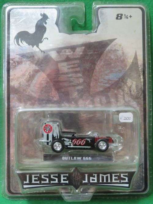 **WEST COAST CHOPPERS**OUTLAW 666**JESSE JAMES** SEALED PACK 2006**