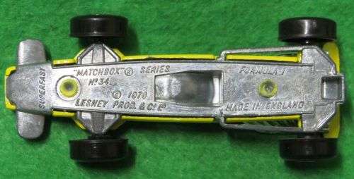 **MATCHBOX LESNEY**FORMULA 1 RACING CAR**WITH ORIGINAL BOX**