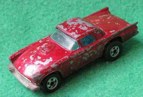 **HOTWHEELS**1957 THUNDER BIRD**METAL BASE**1981**