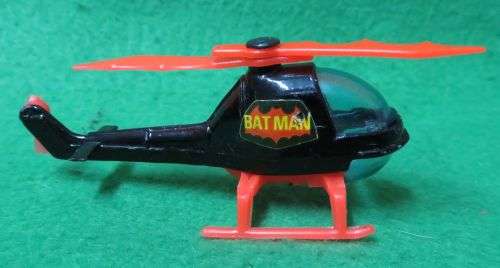 **VINTAGE CORGI**BATMAN**BAT-COPTER**PAPER LABERLS**DC COMICS 1976**
