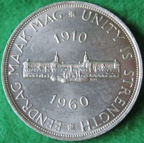 ***SOUTH AFRICA***1960 - 5 SHILLING COIN***MINTAGE ONLY 421 624***STARTS @ R1 - NO RESERVE***