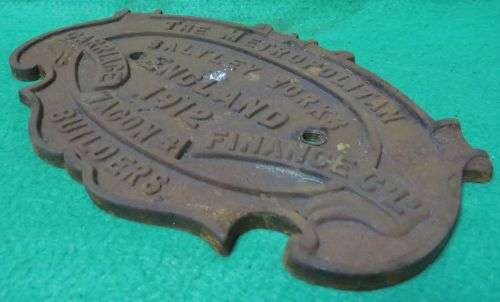 **ANTIQUE**THE METROPOLITAN**CARRIAGE, WAGON & FINANCE CO. - CAST IRON**ENGLAND**1912**