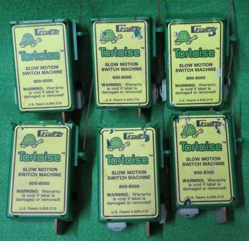 **CIRCUITRON 6000**TORTOISE SWITCH MACHINE**HO**USED/PLAYED WITH**6 AVAILABLE**