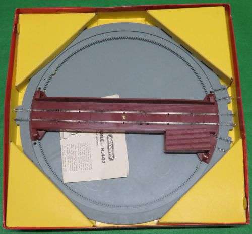 ***TRI-ANG RAILWAYS***R407 - TURNTABLE - HAND OPERATED***HO / OO SCALE***IN ORIGINAL BOX***