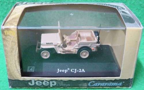 **CARARAMA**JEEP WILLYS CJ-2A**NEW BOXED 2002**