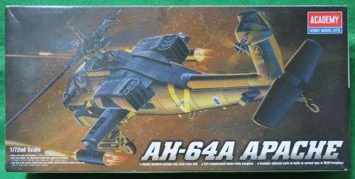 **Academy**AH-64A Apache**Vintage**1/72**