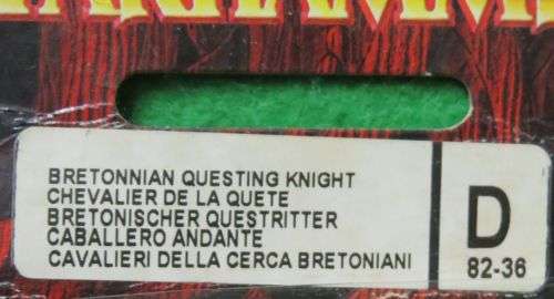 **VINTAGE**WARHAMMER**MINIATURE LEAD FIGURINES**4 PACKS - STILL SEALED**