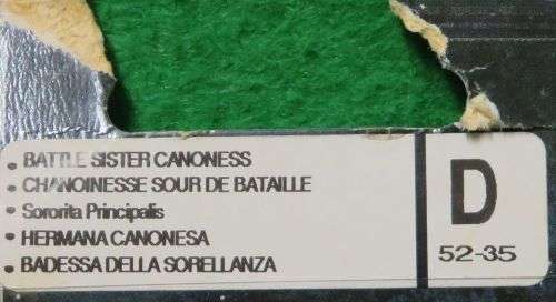 **VINTAGE**WARHAMMER**MINIATURE LEAD FIGURINES**4 PACKS - STILL SEALED**