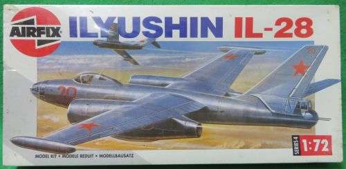 **AIRFIX**MODEL KIT**ILYUSHIN IL-28**VINTAGE**1/72**