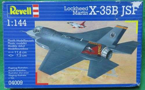 **REVELL**MODEL KIT**LOCKHEED MARTIN X-35B JSF**1/144**LENGTH +-11.6CM**