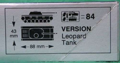 **AIRFIX**MODEL KIT**LEOPARD TANK**HO/OO**VINTAGE**MODEL LENGTH +-9CM**