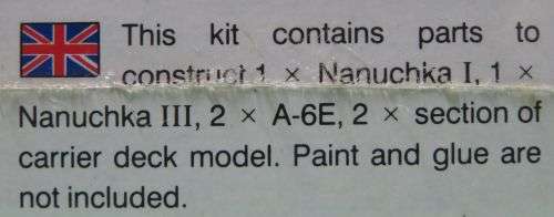 **DRAGON**MODEL KIT**SOVIET NANUCHKA CLASS MISSILE CORVETTES**1/700**VINTAGE**
