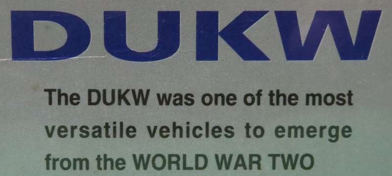 **AIRFIX**MODEL KIT**DUKW**VINTAGE**1/72**LENGTH +-12.4CM**