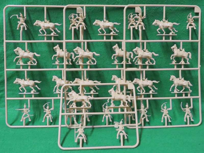 **Italeri**Model kit**17 X Horses & Soldiers - Mamelukes - Napoleonic wars**Vintage**1/72**