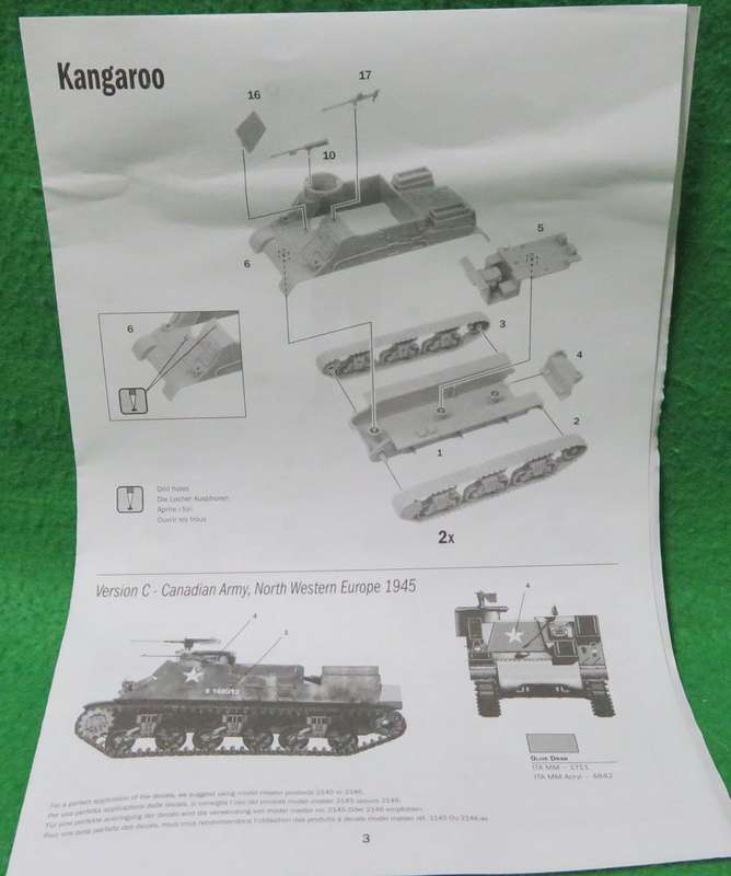 **ITALERI**MODEL KIT**(2 IN 1) M7 PRIEST & KANGAROO**VINTAGE**1/72**LENGTH +-8.3CM**