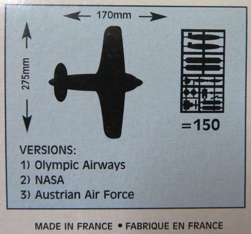 **AIRFIX**MODEL KIT**SHORTS SKYVAN**VINTAGE**1/72**LENGTH +-17CM**