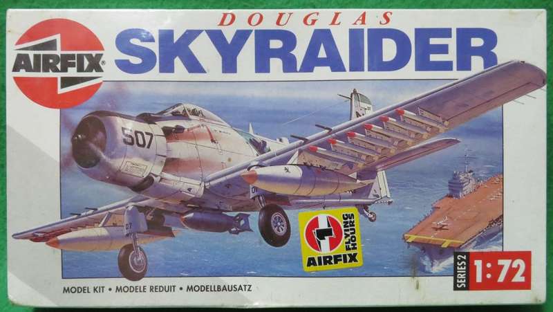**AIRFIX**MODEL KIT**DOUGLAS SKYRAIDER**1/72**BOX STILL SEALED**