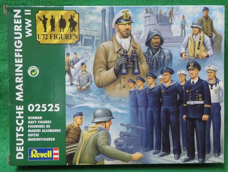 **REVELL**MODEL KIT**GERMAN NAVY FIGURES (51 PARTS)**1/72**VINTAGE**