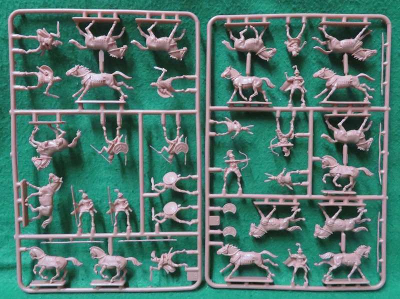 **REVELL**MODEL KIT**MACEDONIAN CAVALRY (41 PARTS)**1/72**VINTAGE**