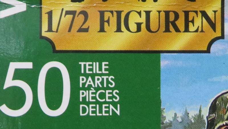 **REVELL**MODEL KIT**GERMAN INFANTRY FIGURES (50 PARTS)**1/72**VINTAGE**
