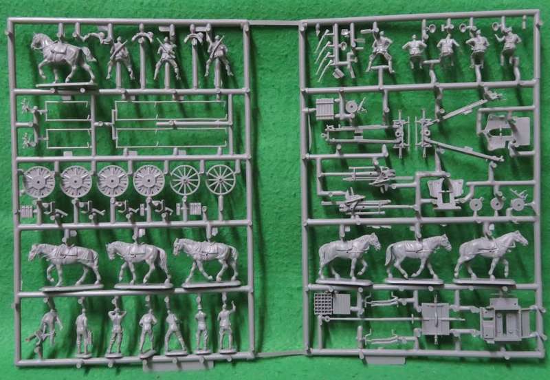 **REVELL**MODEL KIT**WWII GERMAN ARTILLERY FIGURES (72 PARTS)**1/72**VINTAGE**