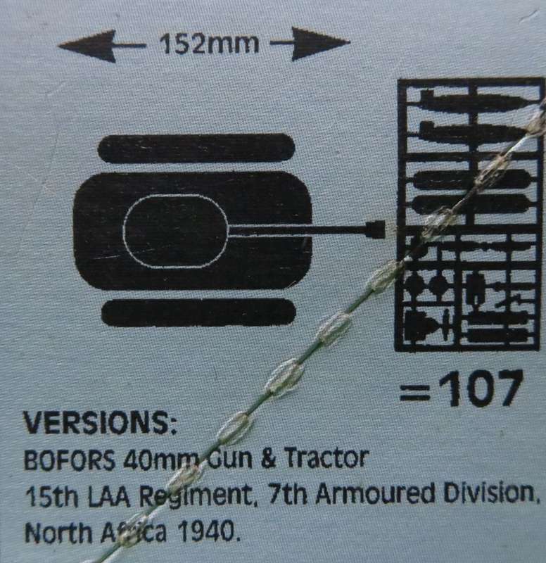 **AIRFIX**MODEL KIT**BOFORS 40mm GUN & TRACTOR**VINTAGE**1/72**