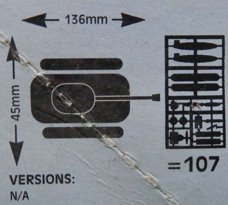 **AIRFIX**MODEL KIT**CHIEFTAIN TANK**VINTAGE**1/72**LENGTH +-13.6CM**