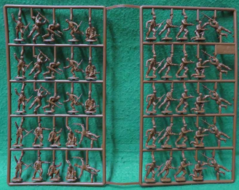 **A-TOYS**MODEL KIT**WWII - BRITISH COMMANDO (50 PARTS)**1/72**VINTAGE**