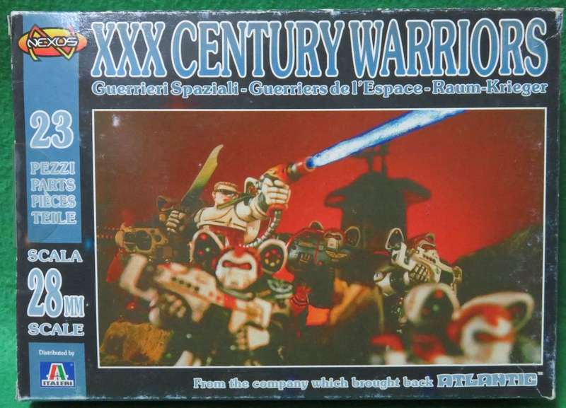**Nexos**Model kit**XXX Century Warriors (23 Parts)**28mm Scale**