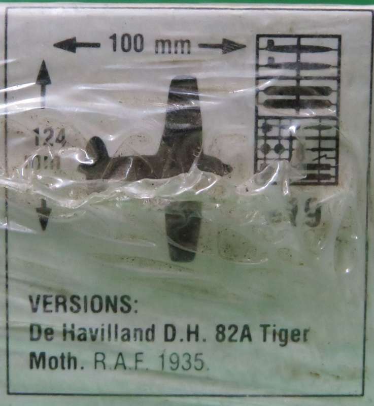 **Airfix**Model kit**D.H. Tiger Moth**Vintage**Scale 1/72**