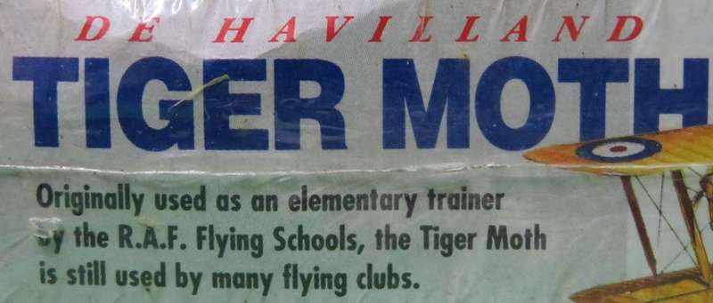 **Airfix**Model kit**D.H. Tiger Moth**Vintage**Scale 1/72**