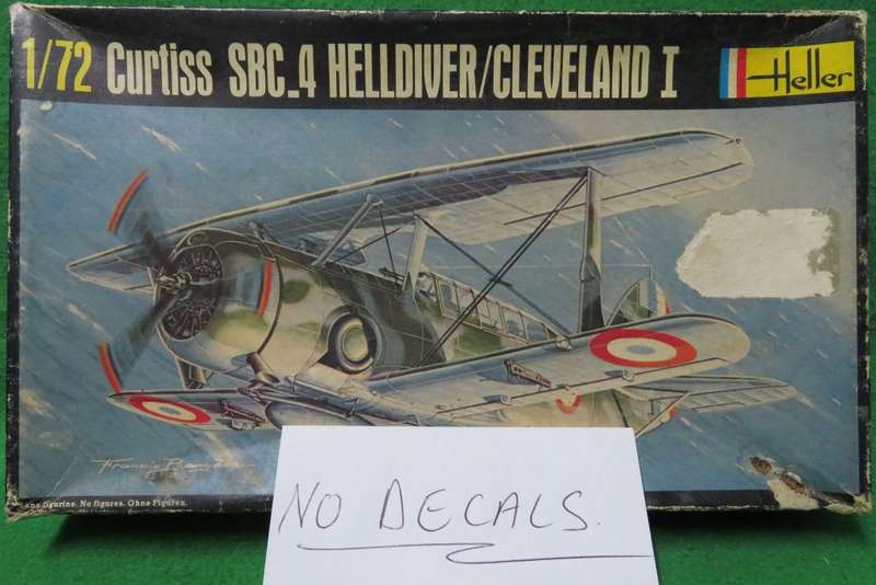 **Heller**Model kit**Curtiss SBC.4 Helldiver/Cleveland I**Vintage**Scale 1/72**