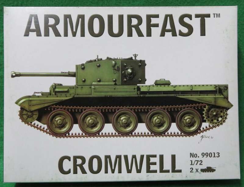 **Armourfast**Model kit**2 (two) x Cromwell Tanks**1/72**Vintage**