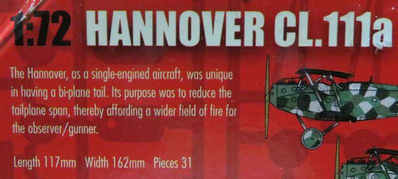 **Airfix**Model kit**Hannover CL.111a**Vintage**1/72**
