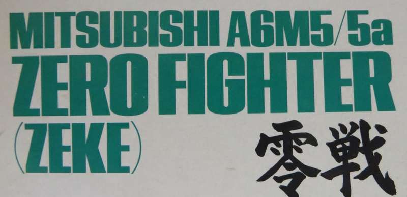 **Tamiya**Model kit**Mitsubishi A6M5/5a Zero Fighter (ZEKE)**1/148**Length +-23cm**