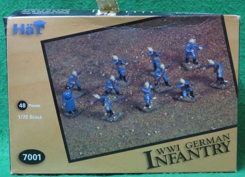 **Hat**Model kit**WWI - German Infantry (48 parts)**Vintage**1/72**