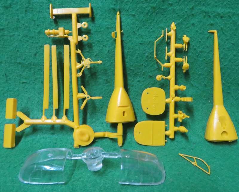 **Heller**Model kit**SA 319 Alouette III**Vintage**1/100**