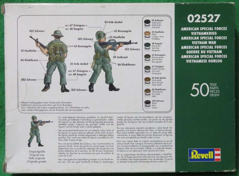 **Italeri**Model kit**American Special Forces - Vietnam War**Vintage**Scale 1/72**