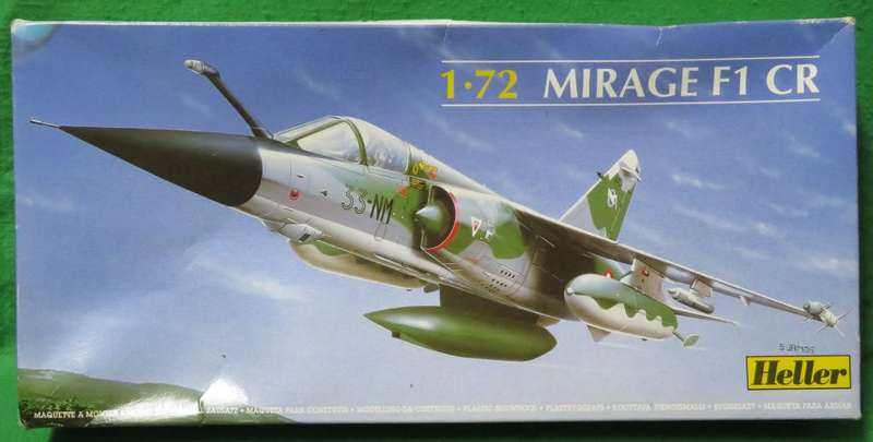 **Heller**Model kit**Mirage F1 CR**Vintage**1/72**