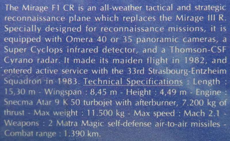 **Heller**Model kit**Mirage F1 CR**Vintage**1/72**