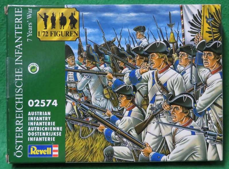 **Revell**Model kit**Austrian Infantry (48 Parts)**Vintage**1/72**